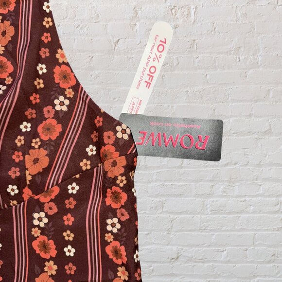 3X ROMWE ✨ Groovy Crop Halter Top NWT - Picture 4 of 8